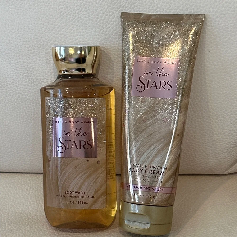 Bath and Body Works In the Stars Ultimate Hvdration Body Cream & Body Wash Set